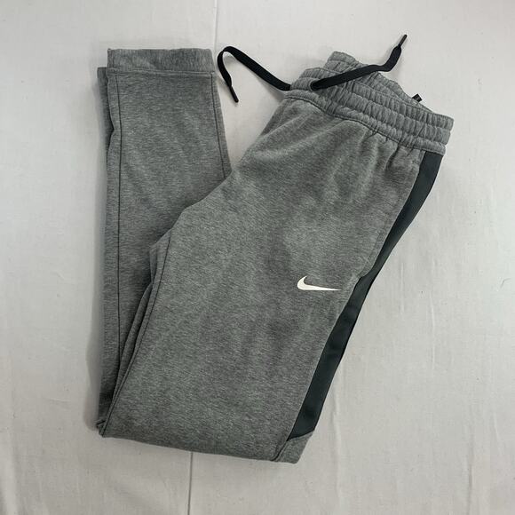 Nike Therma Fit Sweat Pants Gray & Black Mens Size Medium - Picture 1 of 10